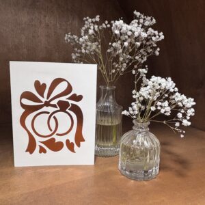 Islamic Wedding Ring Card