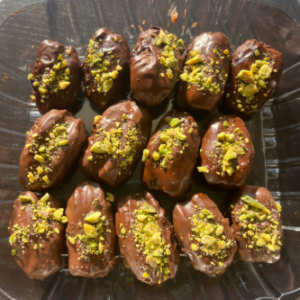 Dubai Chocolate Stuffed Dates (Half Dozen)