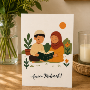 Ameen Mubarak Greeting Card